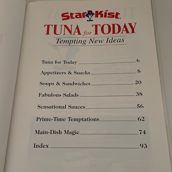 Star Kist Tuna For Today Tempting New Ideas 1997 - Picture 4 of 6